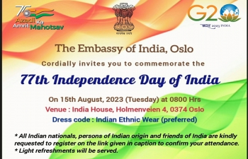 77th Independence Day registration